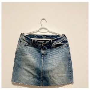 Old navy mini denim skirt